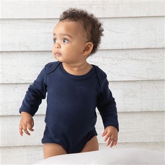 Baby organic long sleeve bodysuit