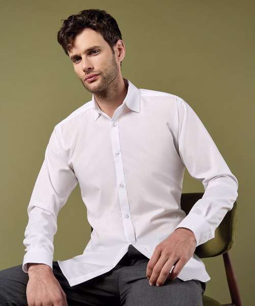 Business shirt long-sleeved (slim fit)