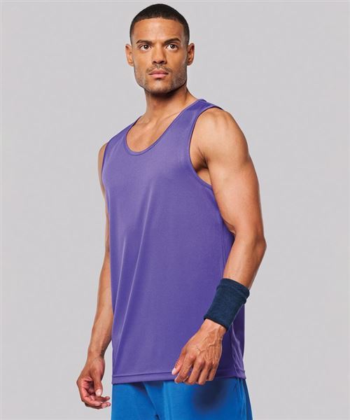 Men's sports vest | PA441 | Jami Q's (Wrexham) Ltd